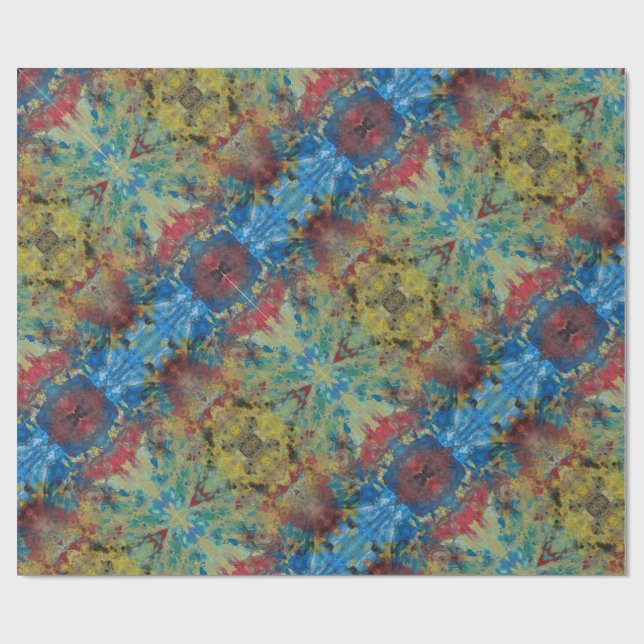 Malerspiel Geschenkpapier (Flach)