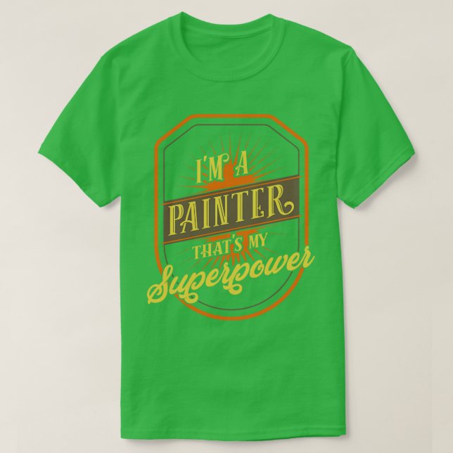 Malerzeichnen T-Shirt (Design vorne)