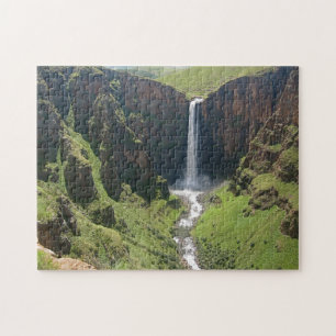 Maletsunyane Wasserfall Leshoto. Puzzle