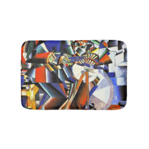 Malevich Kasimir Der Messerschleifer Badematte