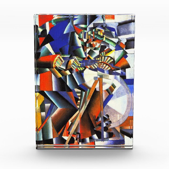 Malevich Kazimir Der Knifegrinder Fotoblock (Vorderseite)