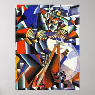 Malevich Kazimir Der Knifegrinder Poster