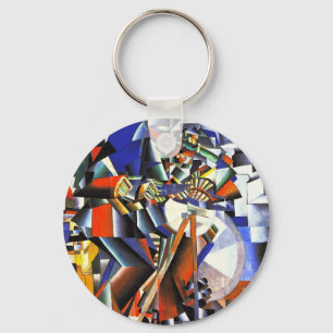 Malevich Kazimir Der Knifegrinder Schlüsselanhänger