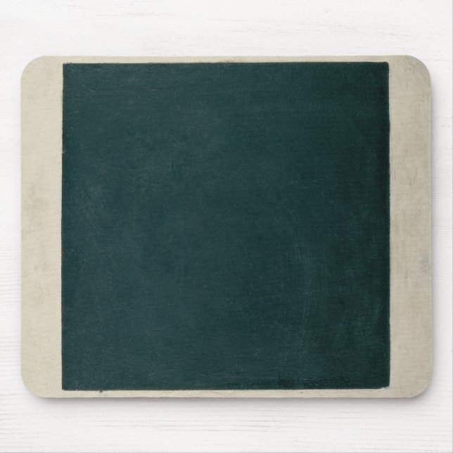 Malevich, Kazimir Severinovich, schwarzes Quadrat Mousepad (Vorne)