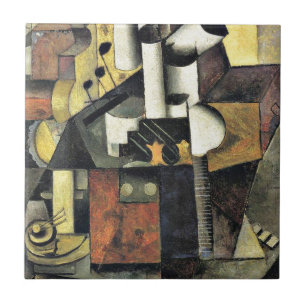 Malevich - Musikinstrument Fliese