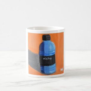 Malfarbeflasche Kaffeetasse