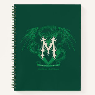 Malfoy Familienwappen Graphic Notizbuch
