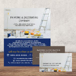 Malgeräte, Maler und Dekorator Flyer<br><div class="desc">Malgeräte,  Maler & Dekorator Flyer für Werbung im Business Card Store.</div>