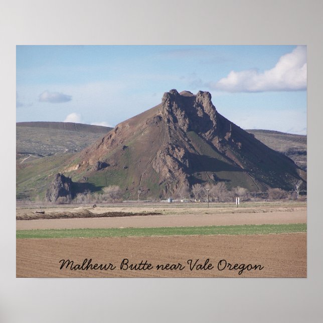 Malheur Butte Poster (Vorne)