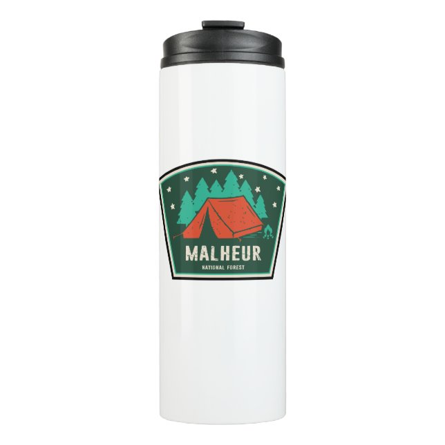 Malheur National Forest Camping Thermosbecher (Vorderseite)