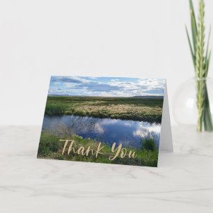 Malheur NWR Foto Dankeschön Karte