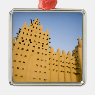Mali, Djenne. Große Moschee Silbernes Ornament