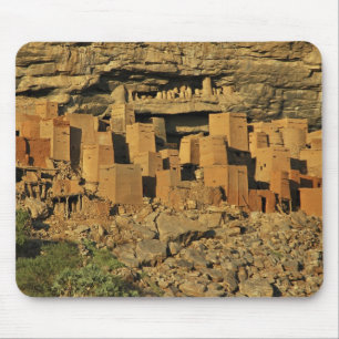 MALI, Dogon Lands. Traditioneller Tellem malian Mousepad