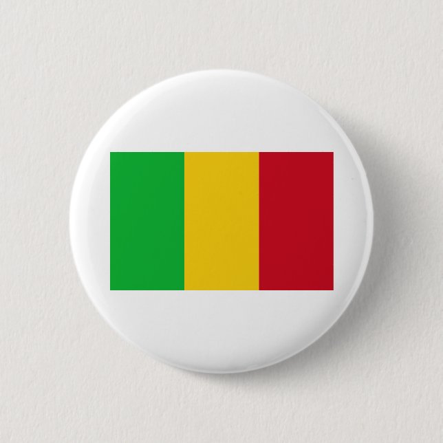 Mali Flag Button (Vorderseite)