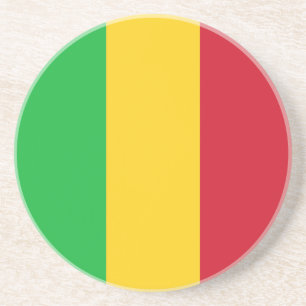 Mali Flag Getränkeuntersetzer
