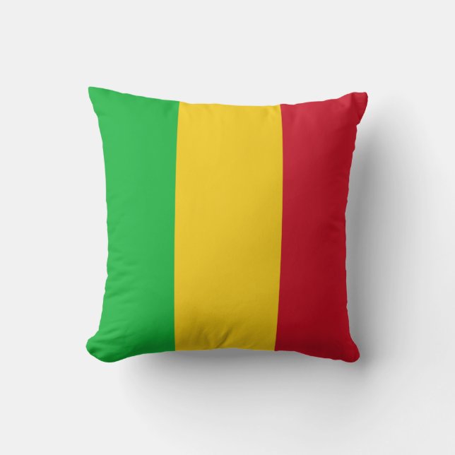 Mali Flag Kissen (Vorderseite)