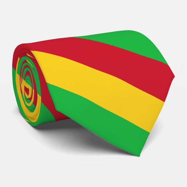 Mali Flag Krawatte (Gerollt)