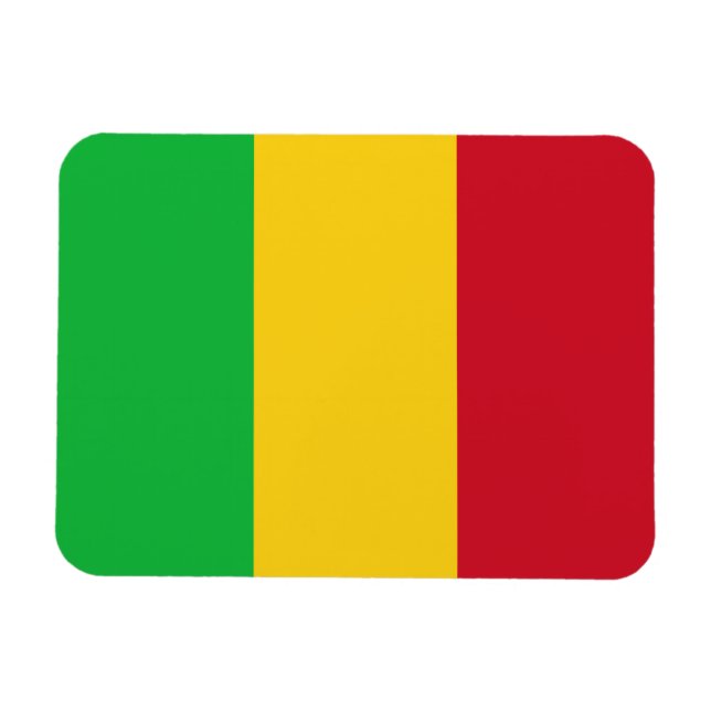Mali Flag Magnet (Horizontal)