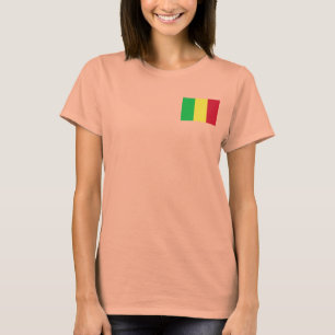 Mali Flag + Map T - Shirts