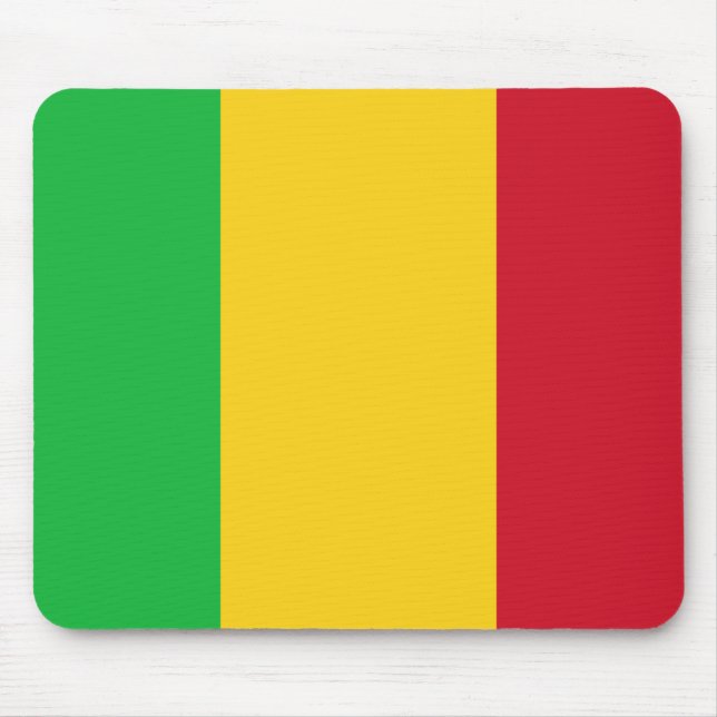 Mali Flag Mousepad (Vorne)