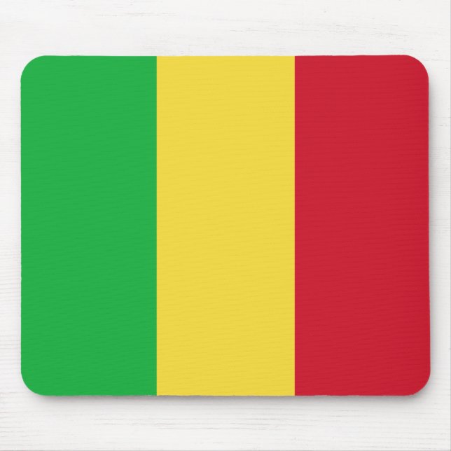 Mali Flag Mousepad (Vorne)