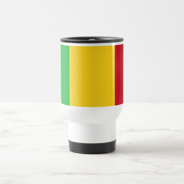 Mali Flag Reisebecher (Mittel)