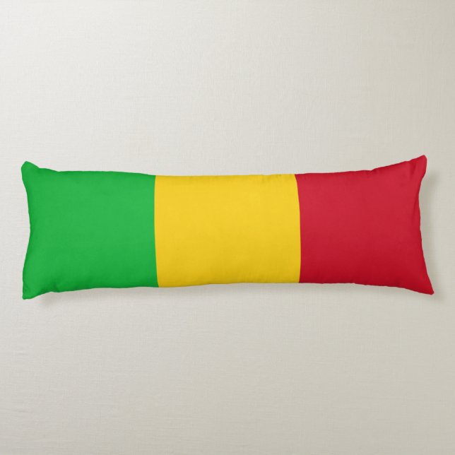 Mali Flag Seitenschläferkissen (Rückseite)