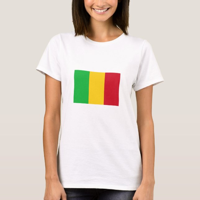 Mali Flag T-Shirt (Vorderseite)