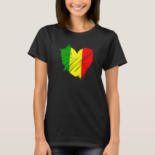 Mali-Flagge Ich liebe Mali Es ist in meiner DNA f T-Shirt