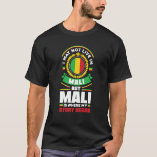 Mali-Mali-Flag-Zitat T-Shirt