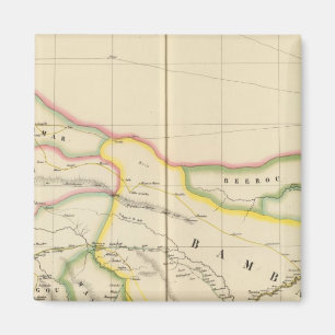 Mali Mauretanien und Burkina, Afrika Magnet