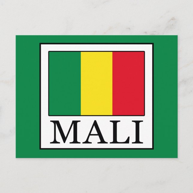 Mali Postkarte (Vorderseite)