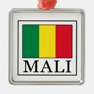 Mali Silbernes Ornament