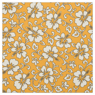 Malia Hibiskus Hawaiian Pareau Print Stoff