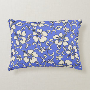 Malia Hibiskus Hawaiian Pareau Print Zierkissen