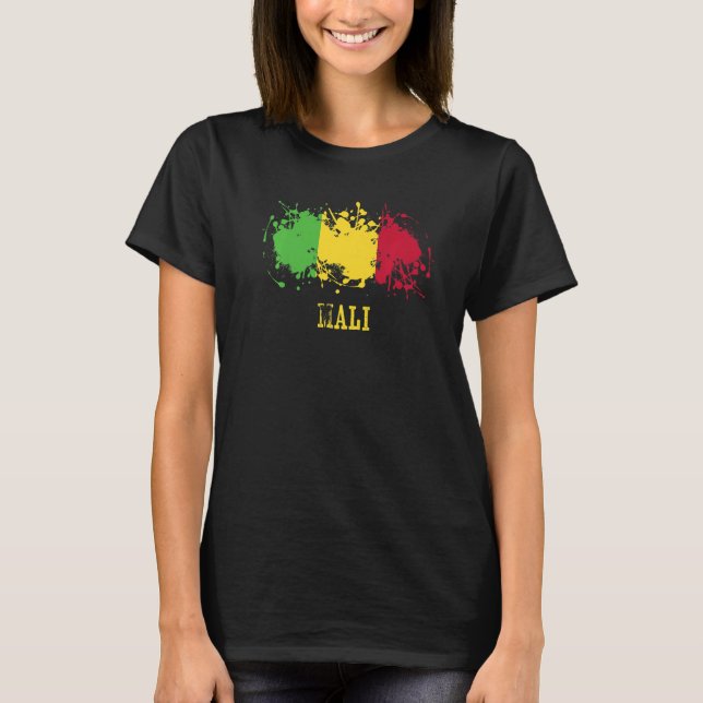 Malian enthusiasts for Mali and Mali T-Shirt (Vorderseite)