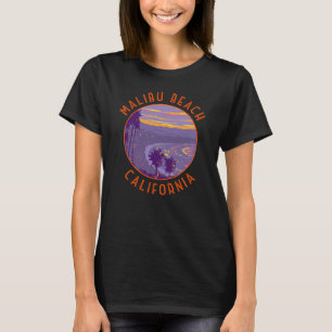 Malibu Beach California Vintage T-Shirt