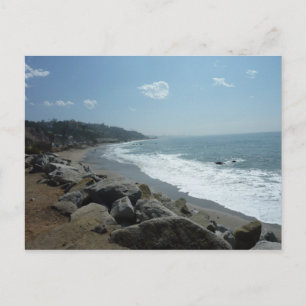 Malibu Beach Postcard Postkarte