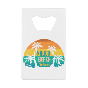 Malibu Beach Retro Geldbeutel Flaschenöffner