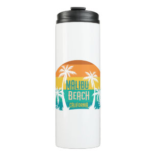 Malibu Beach Retro Thermosbecher