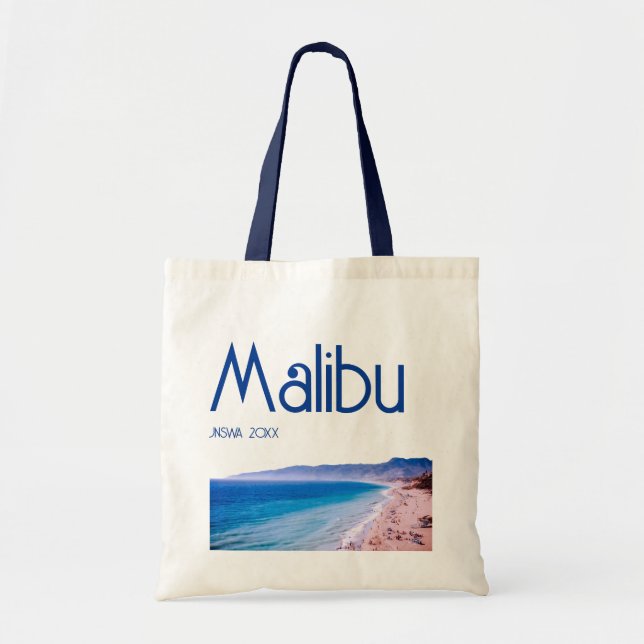 Malibu Beach Tote Bag Corporate Event Bag Tragetasche (Vorne)