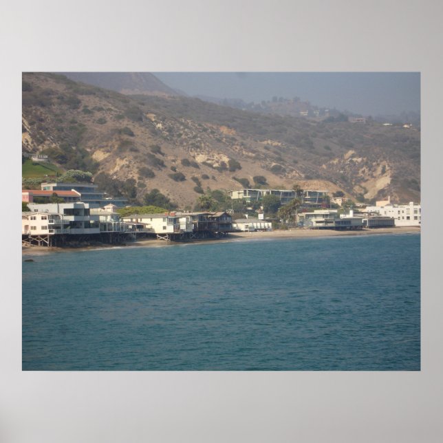 Malibu Beach Zuhause Poster (Vorne)
