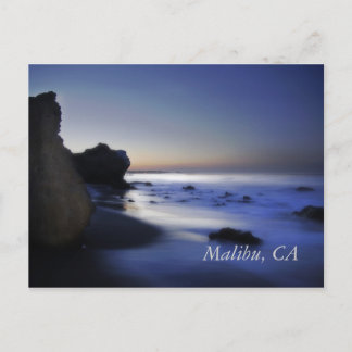 Malibu, CA Postkarte