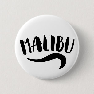Malibu California Button