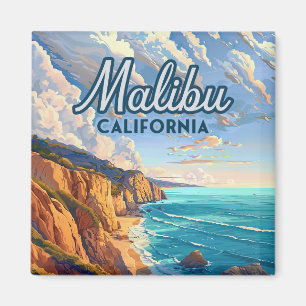 Malibu California Los Angeles El Matador Beach Magnet