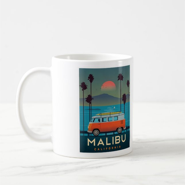 Malibu California Tasse (Links)