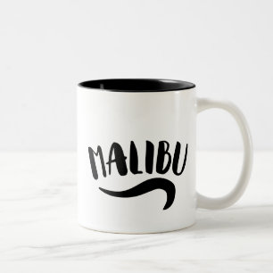 Malibu California Zweifarbige Tasse
