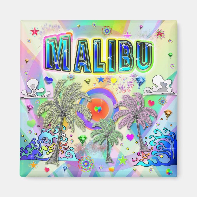 Malibu Deep Dream Magnet (Vorne)