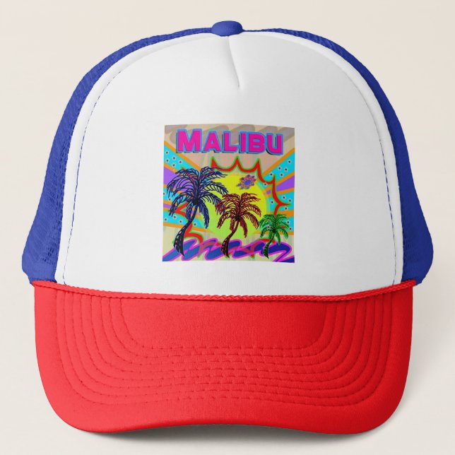 Malibu Eternal Hat Truckerkappe (Vorderseite)