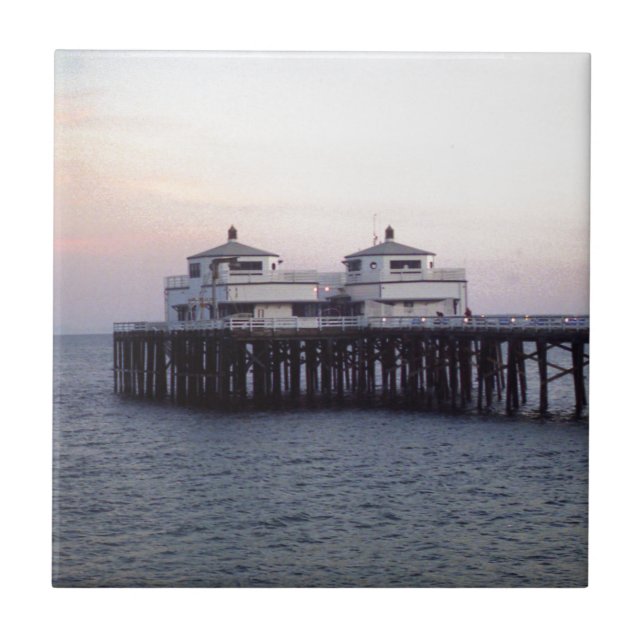 Malibu Fishing Pier Fliese (Vorderseite)